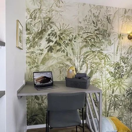 Homey - Studio Bambou Serenite - Hyper Centre - Aux Portes De Geneve Annemasse