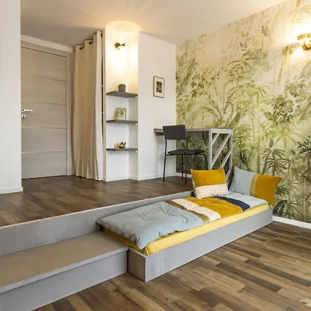Appartement Homey - Studio Bambou Serenite - Hyper Centre - Aux Portes De Geneve Annemasse
